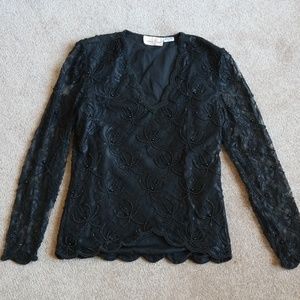 Elegant Dressy Top Sz. Medium